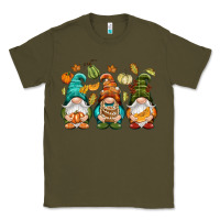 Army Green Fall gnomes Classic Tee - NancyCooperArtShop