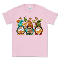 Bubblegum Pink Fall gnomes Classic Tee - NancyCooperArtShop