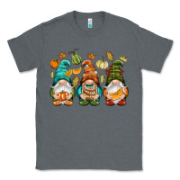 Charcoal Heather Fall gnomes Classic Tee - NancyCooperArtShop
