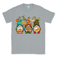 Heather Grey Fall gnomes Classic Tee - NancyCooperArtShop