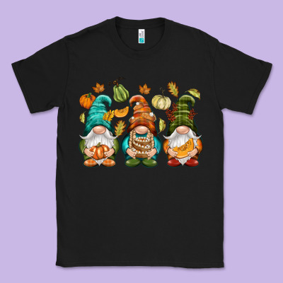Fall Gnomes Classic Tee Designed By Nancycooperartshop