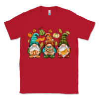Red Fall gnomes Classic Tee - NancyCooperArtShop
