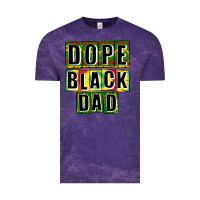 Cloud Purple dope black dad Vintage Tee - CowGirlArtShop