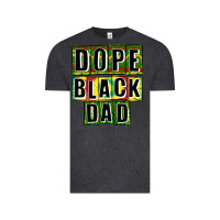Vintage Black dope black dad Vintage Tee - CowGirlArtShop
