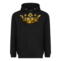 Black crown Heavyweight Hoodie - BarkalooDesign