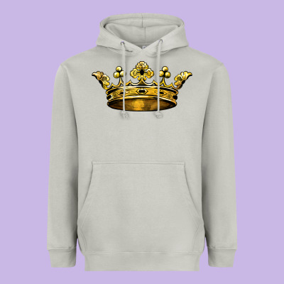 Crown Heavyweight Hoodie Designed By Barkaloodesign