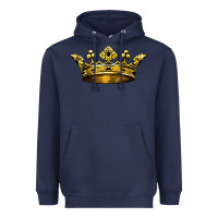 Navy crown Heavyweight Hoodie - BarkalooDesign