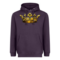Plum crown Heavyweight Hoodie - BarkalooDesign