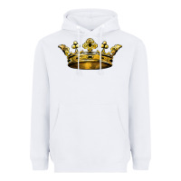 White crown Heavyweight Hoodie - BarkalooDesign