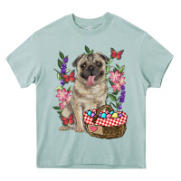 Arona Easter pug Heavy Core Tee - RanaPortraitStore