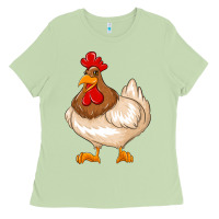 Matcha cute chicken Ladies Tee - texasbilliewilder