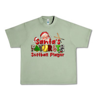 Oil Green santas favorite softball player Urban Heavy Tee - CowGirlArtShop
