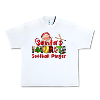 White santas favorite softball player Urban Heavy Tee - CowGirlArtShop