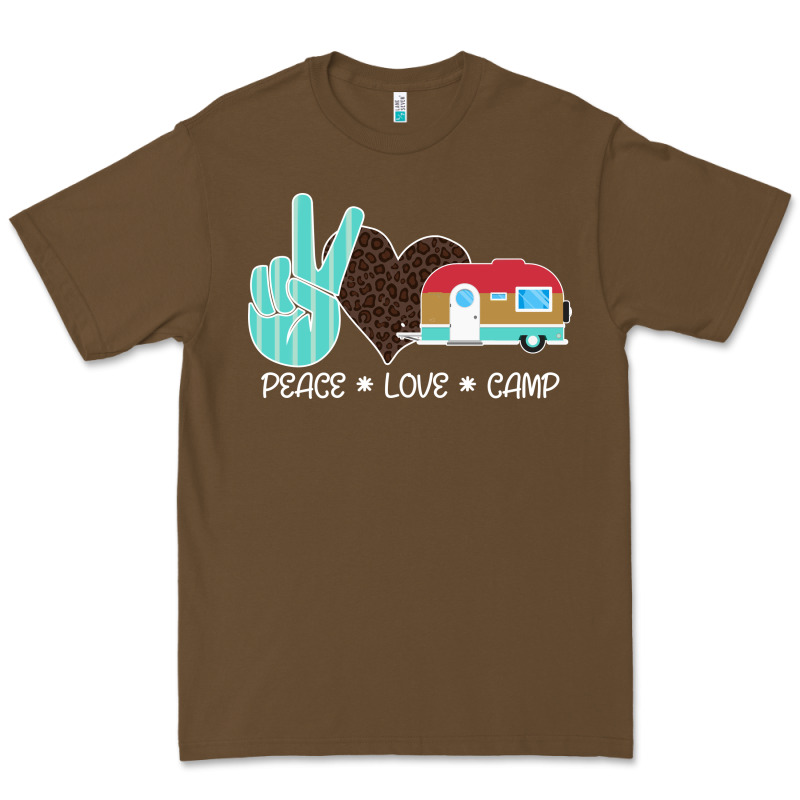 Peace Love Camp Premium Tee by Bettercallsaul | Teevron
