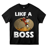 Like A Boss Duck Tales Art Gift For Fans Heavy Core Tee | Teevron