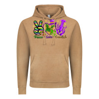 Peace Love Crawfish Vintage Hoodie | Teevron