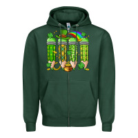 Sports Green st. patrick's day teacher pencils Zipper Hoodie - Artiststas