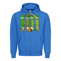 True Royal st. patrick's day teacher pencils Zipper Hoodie - Artiststas