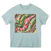 Arona Easter Quail Egg And Daisy Heavy Core Tee - RanaPortraitStore