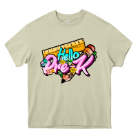 Mossy hello pre k Heavy Core Tee - JahusDesignShop