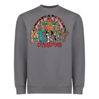 Storm Merry Christmas Heavyweight Sweatshirt - CowhideDigitalArt