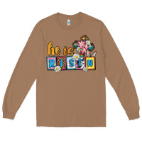 Toasted Coconut Easter Day He is risen Long Sleeve Tee - OliviaCreatesArt