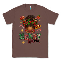 Chestnut merry mama afro messy bun Classic Tee - texasbilliewilder