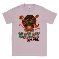 Lilac merry mama afro messy bun Classic Tee - texasbilliewilder