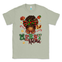 Matcha merry mama afro messy bun Classic Tee - texasbilliewilder