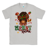 Moon Dust merry mama afro messy bun Classic Tee - texasbilliewilder