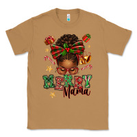 Toasted Coconut merry mama afro messy bun Classic Tee - texasbilliewilder