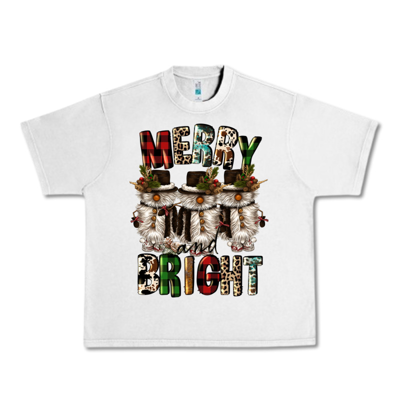 Merry And Bright Urban Heavy Tee by CowGirlArtShop | Teevron
