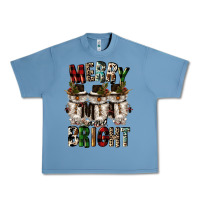 Pebble Blue merry and bright Urban Heavy Tee - CowGirlArtShop