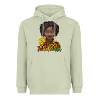 Matcha juneteenth black boy Heavyweight Hoodie - BarkalooDesign