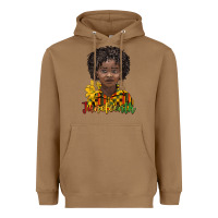 Toasted Coconut juneteenth black boy Heavyweight Hoodie - BarkalooDesign