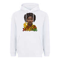 White juneteenth black boy Heavyweight Hoodie - BarkalooDesign