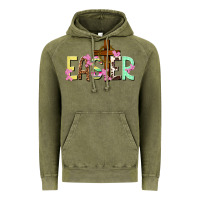 Vintage Olive Easter crown of thorns Easter Day Vintage Hoodie - HowdyJamesFarm