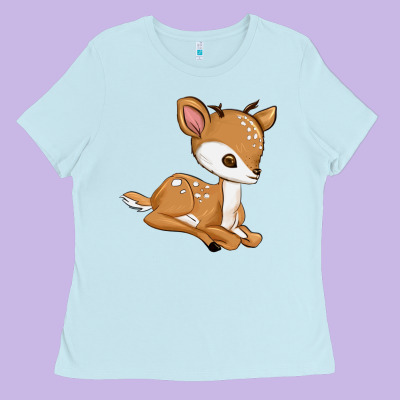 Gazelle Ladies Tee Designed By Texasbilliewilder