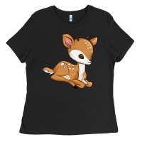 Black gazelle Ladies Tee - texasbilliewilder