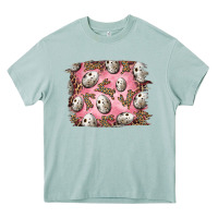 Arona Easter Quail Eggs And Leopard Bunny Heavy Core Tee - RanaPortraitStore