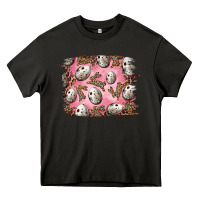 Asphalt Easter Quail Eggs And Leopard Bunny Heavy Core Tee - RanaPortraitStore