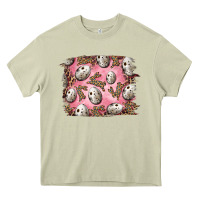 Mossy Easter Quail Eggs And Leopard Bunny Heavy Core Tee - RanaPortraitStore