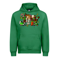Emerald joy with baby cow and christmas gifts mistletoe Urban Hoodie - AdoDesignShop