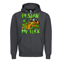 Smoke pushin' my luck Zipper Hoodie - Artiststas