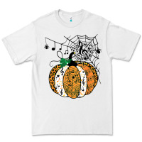 Halloween Pumpkin Music Symbols Music Teacher Halloween T Shirt Copy Premium Tee | Teevron