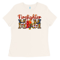 Bone Firefighter Mom Ladies Tee - texasbilliewilder