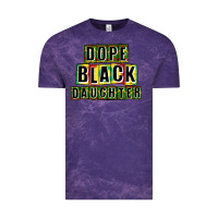 Cloud Purple dope black daughter Vintage Tee - CowGirlArtShop