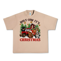 Burro holy cow its christmas Urban Heavy Tee - CowGirlArtShop