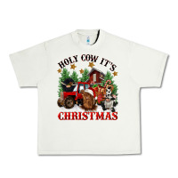 Pistachio holy cow its christmas Urban Heavy Tee - CowGirlArtShop