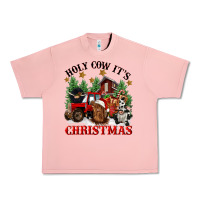 Salmon holy cow its christmas Urban Heavy Tee - CowGirlArtShop